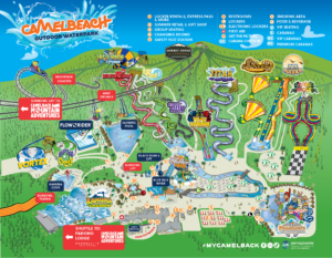 Resort Maps | Camelbeach, Aquatopia, Camelback Ski & Resort